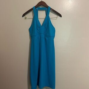 Athleta blue swim dress size L